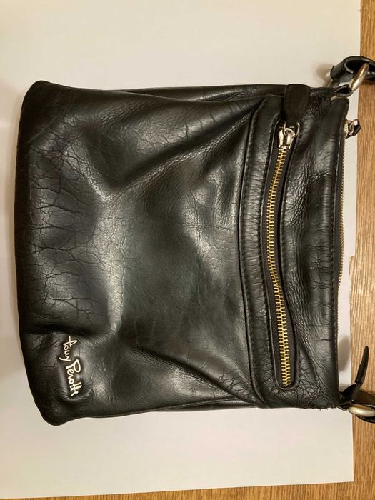 Мужская кожаная сумка барсетка Tony Perotti Contatto 9172