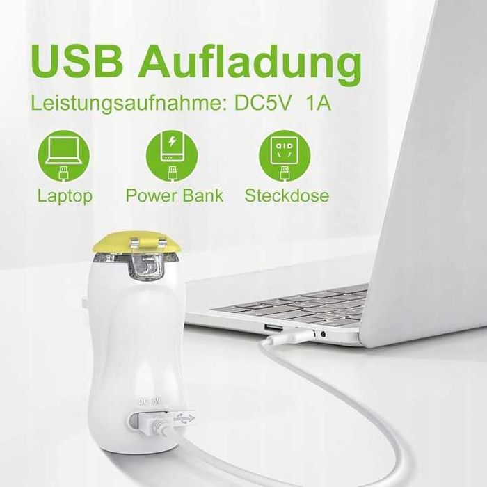 Inhalator FEELLIFE dla dzieci i dorosłych Biało-szary