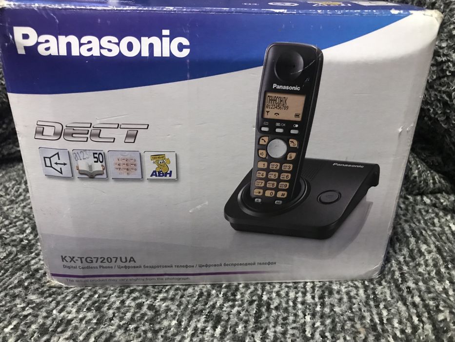 Panasonic KX-TG 7207 UA цифровий бездротовий телефон