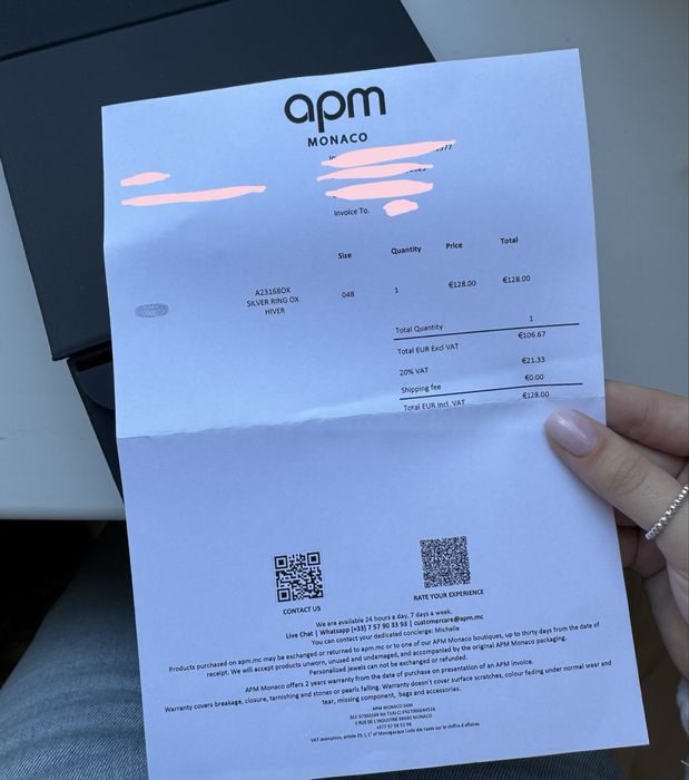 кольцо apm monaco