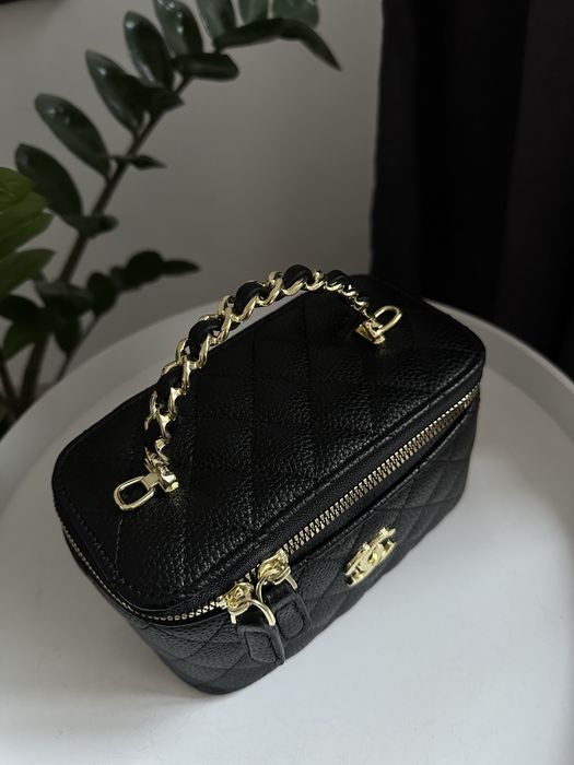 Сумка в стилі шанель chanel, популярна модна міні сумочка бочонок