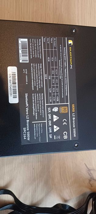 Zasilacz SilentiumPC Vero L2 Bronze 500W SPC164 Odbiór osobisty