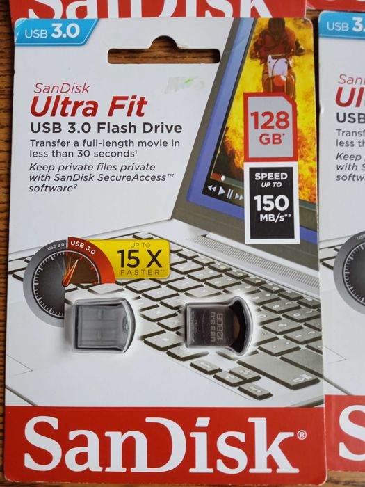 Флешка Sandisc ultra 128 gb