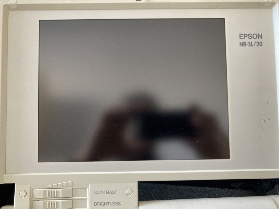 Computador portátil antigo