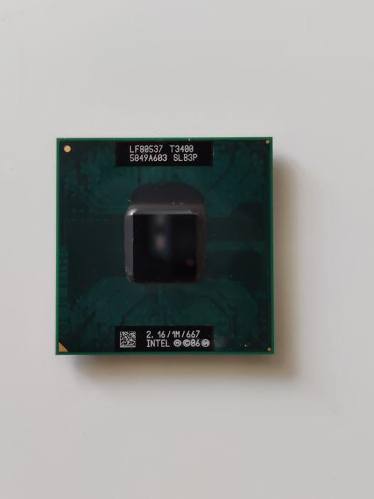 Procesor do laptopa Intel Pentium T3400 SLB3P 06 retro klasyk
