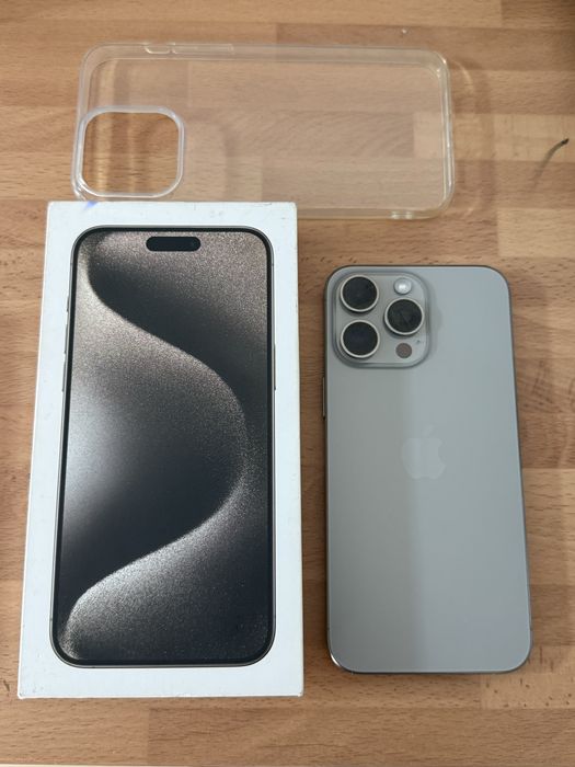Iphone 15 pro max 256gb titanium desbloqueado(ACEITO RETOMA)