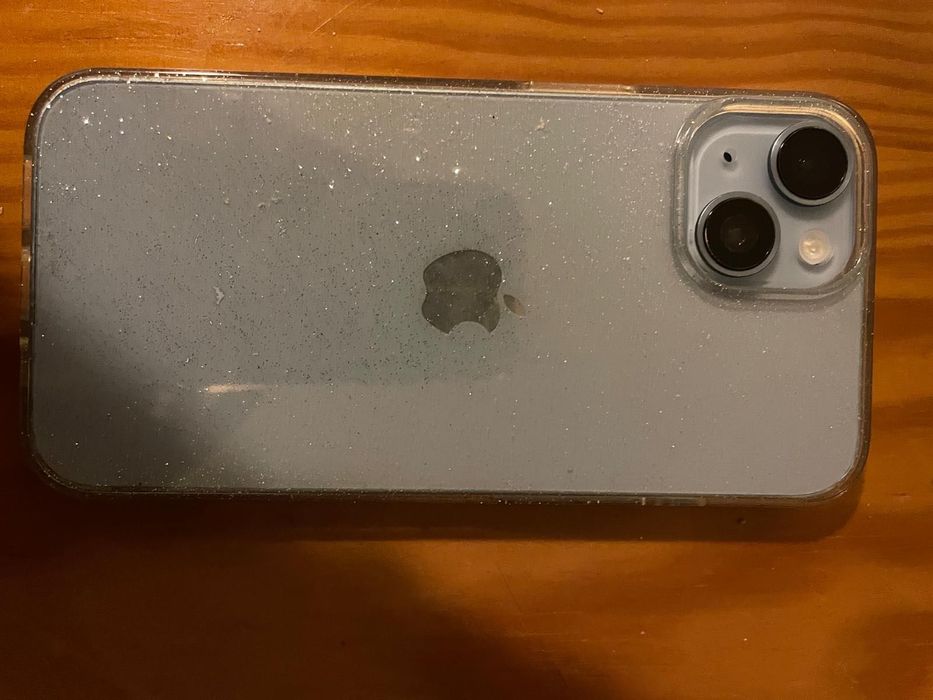 iPhone 14 azul céu, excelente estado bateria 100%