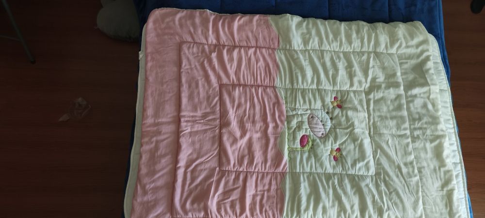 Edredão berço menina