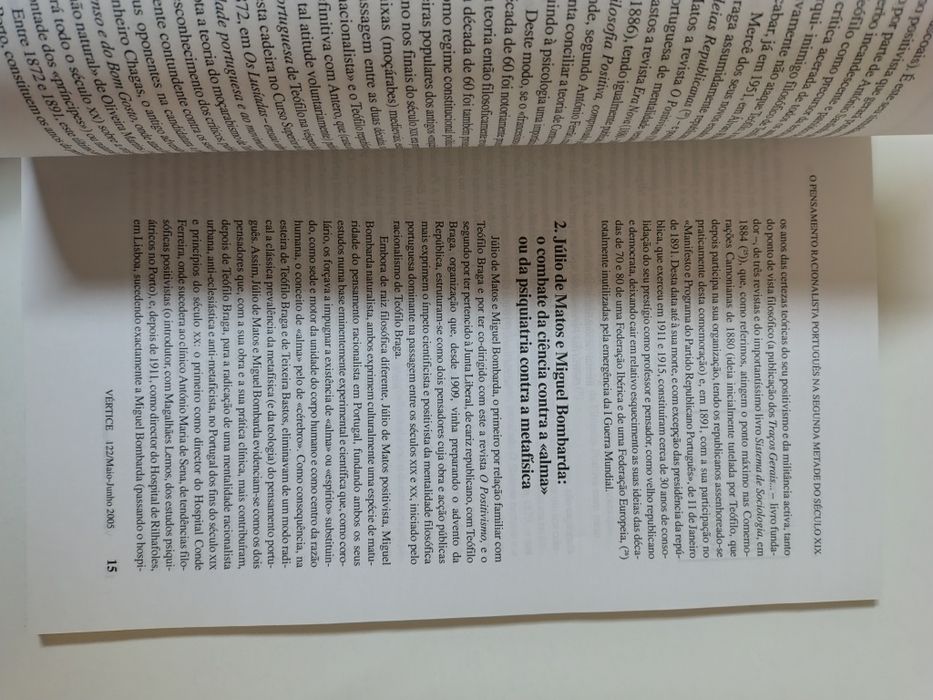 Revista Vértice, n° 122