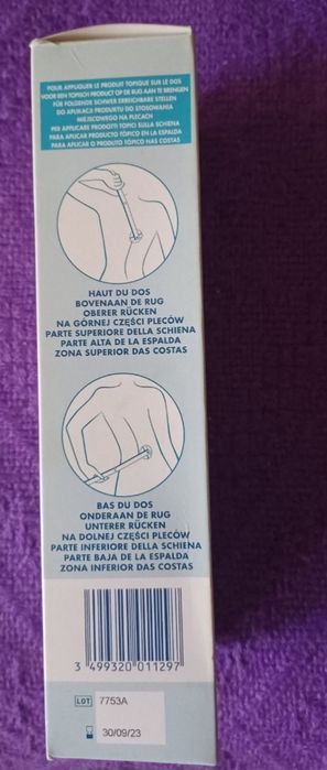 Aplikator na plecy, stan- nowy