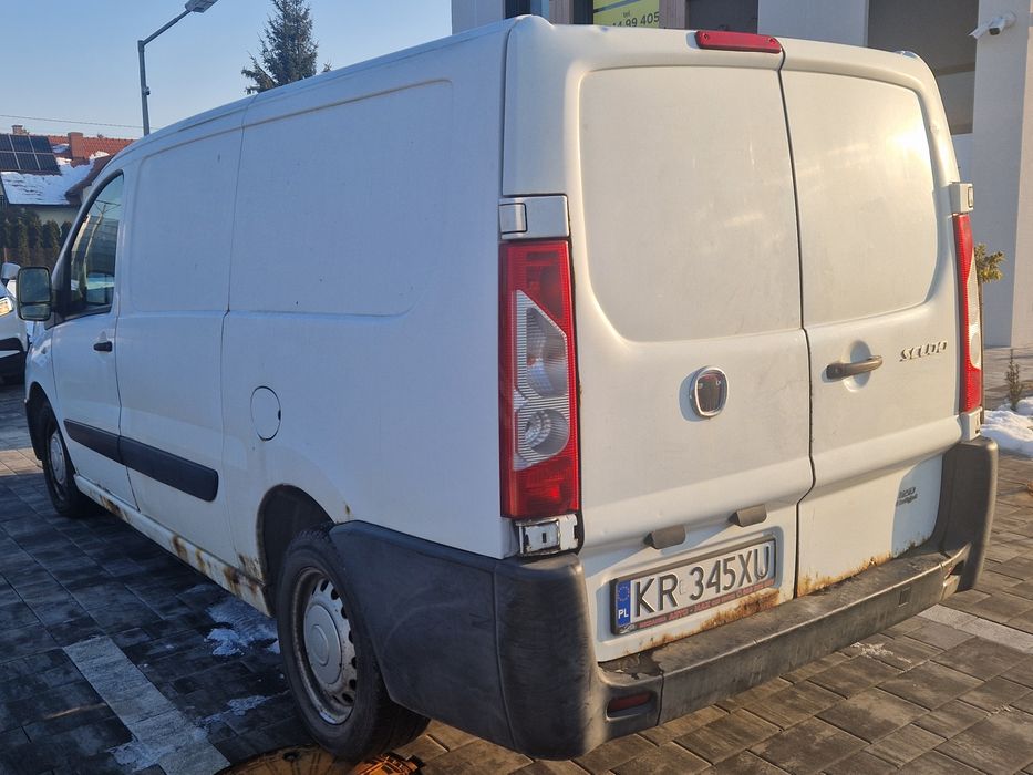 Fiat Scudo 23% Vat 2009r Klima 3os. Wieliczka