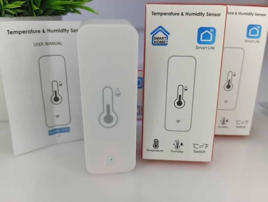 ‼️WI-FI датчик температуры и влажности Tuya Smart life Cozy life ‼️