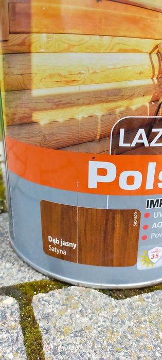 Lazura ochronna 3v3 5l dąb jasny satyna.