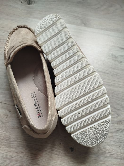 Półbuty buty baleriny 38