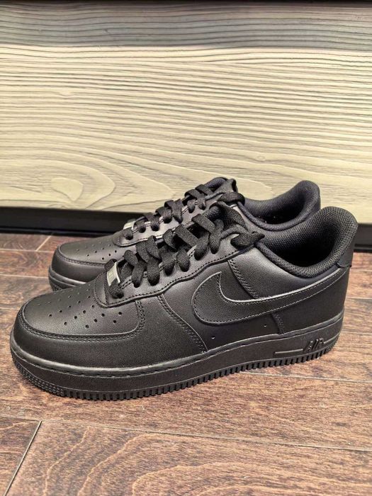 Buty sportowe Nike_Air_Force_1_Low_07_black_Gum Rozmiar.44