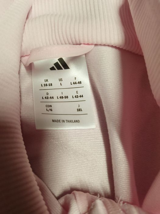 Dres Adidas L róż pudrowy