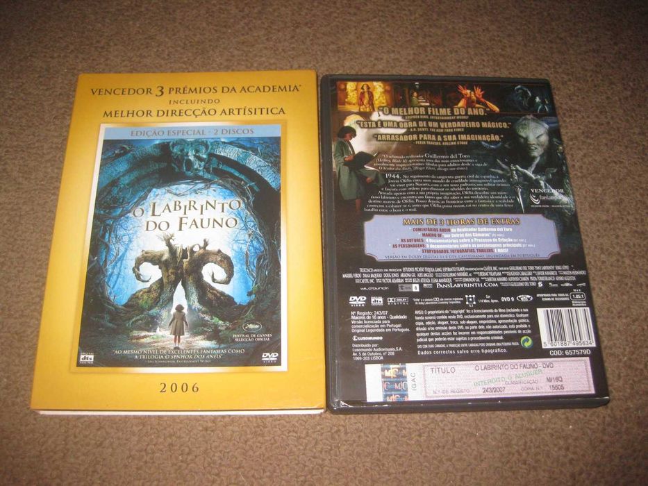 Pan's Labyrinth Special Edition 2 DVDs/Slidepack!64285915120130123