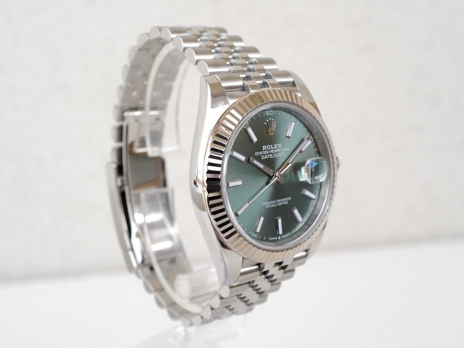Rolex Datejust 41 mm Mint Green Dial Jubilee (2025)