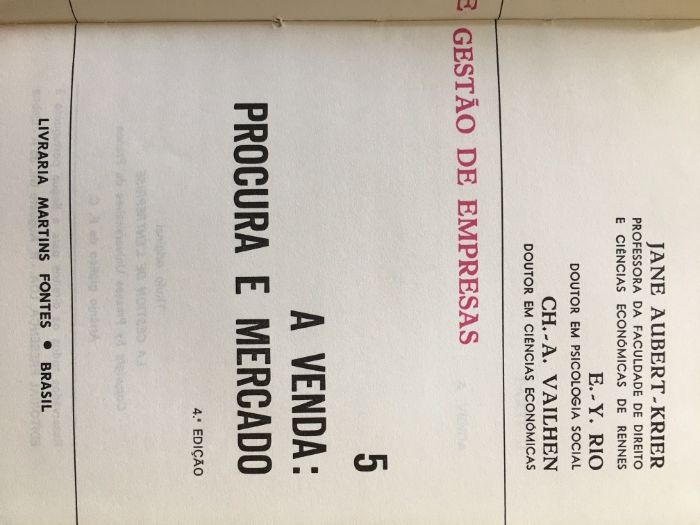 Livros de gestão