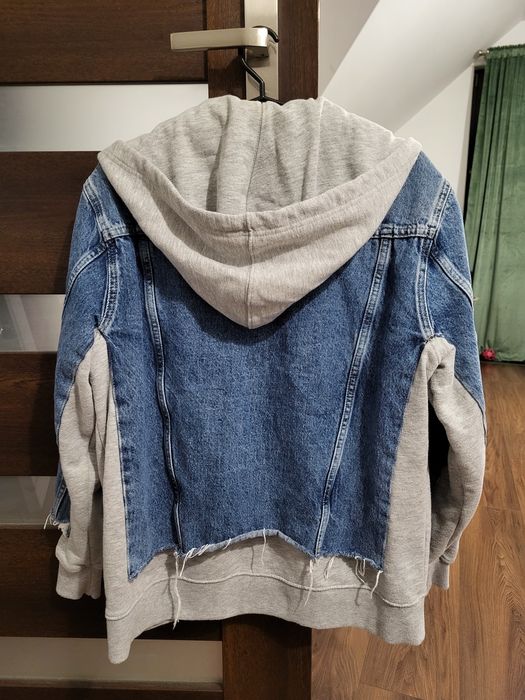 Jeansowa kurtka z wszytą bluza - Only rozm. M
