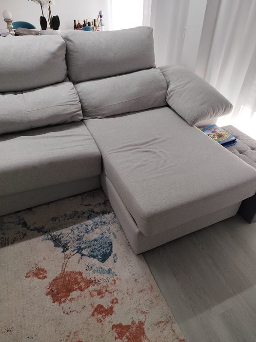 Sofá Cama Cinzento