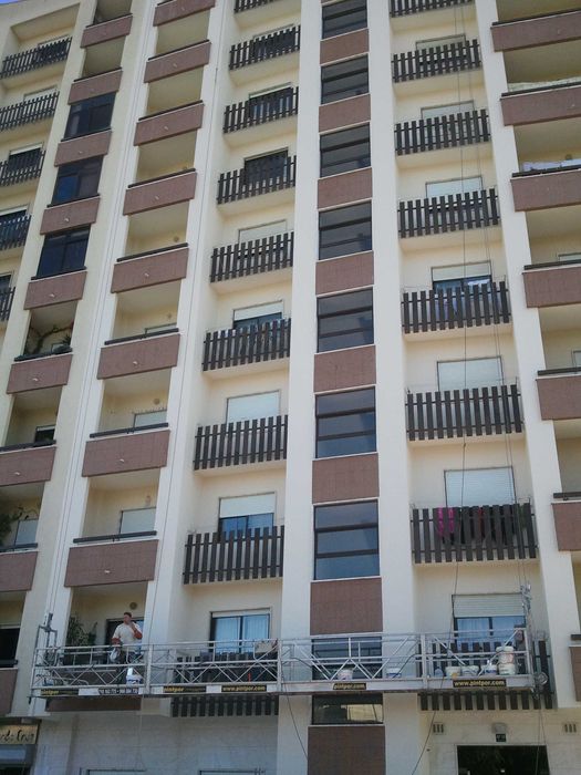 Plataforma Suspensa Baileu  3 Unid  Pintura de Edifícios Fachadas