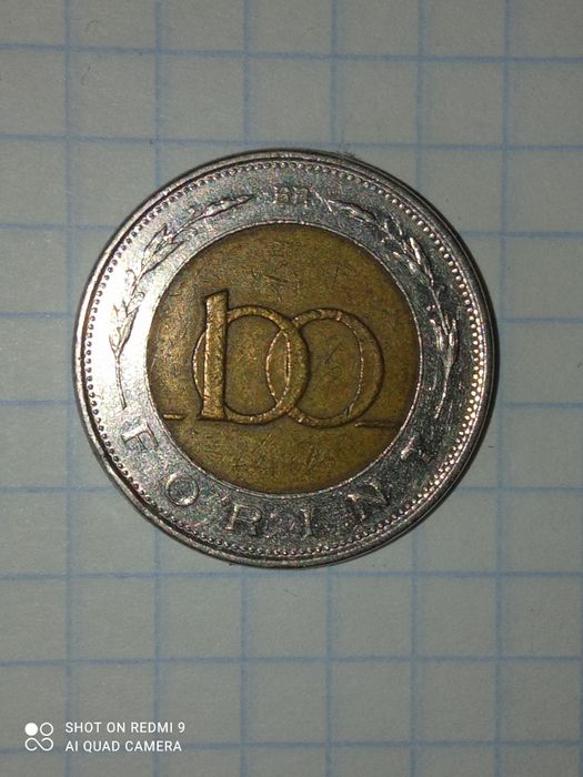 Монета FORINT Венгрія