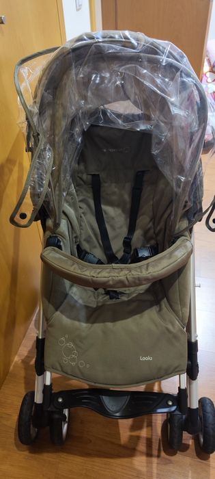 Trio Bébé Confort Loola – Carrinho + Alcofa + Cadeira Auto + Extras