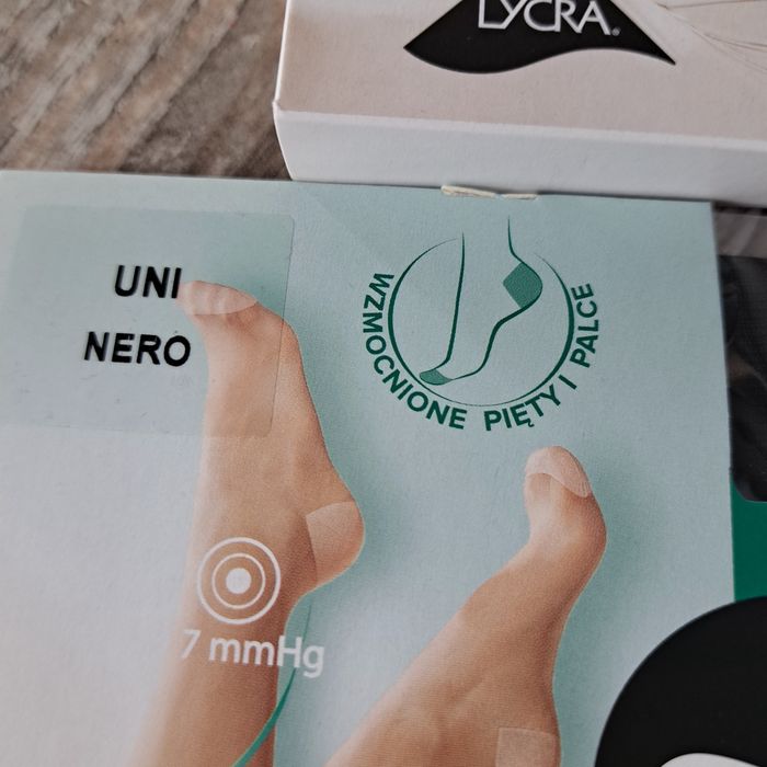 Podkolanówki damskie lycra