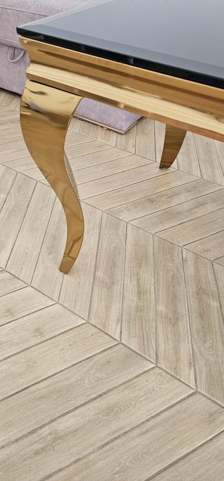 Stolik glamour złoty 60x100cm