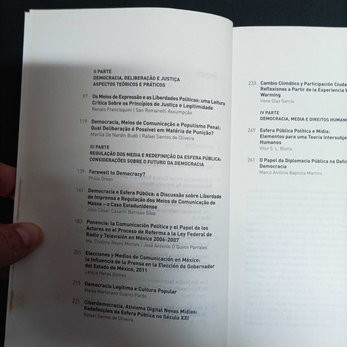 Democracia, Mass Media e Esfera Pública