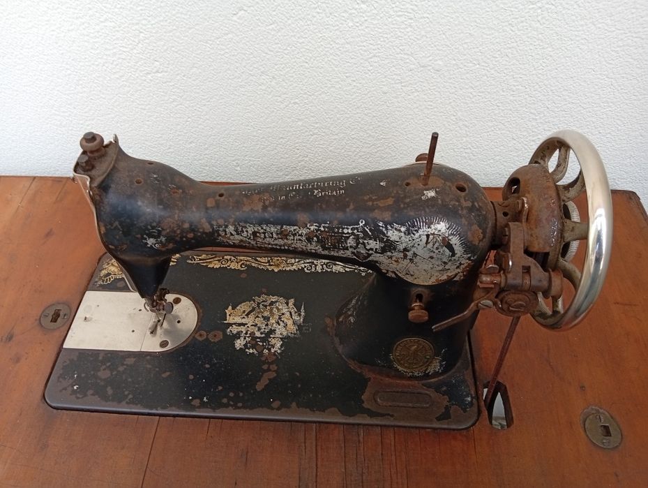 Máquina de costura vintage