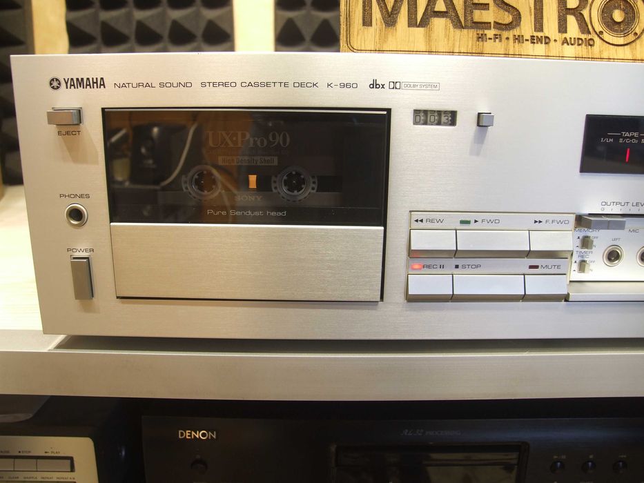 Касетна дека Yamaha. JAPAN. dbx. 8 кг. Супер стан. Без передплати
