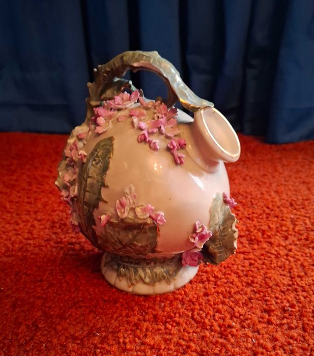 Porcelana Arte Nova Erns Wahliss Turn Wein