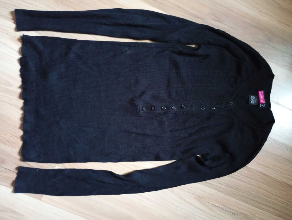 Czarny sweter siateczkowy SayWhat rozm. S/M