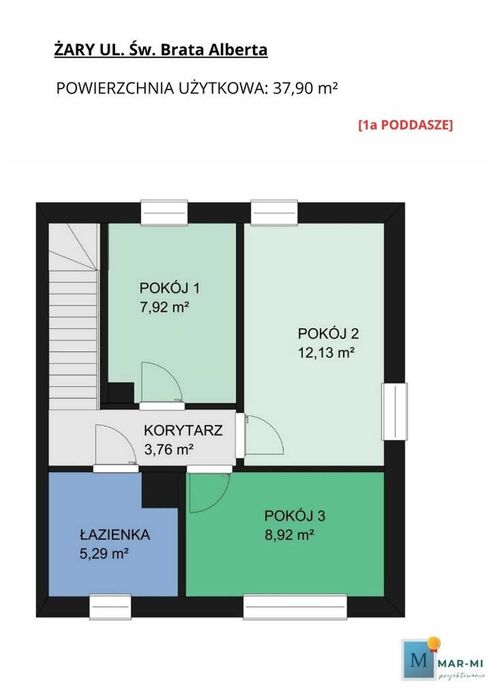 Szereg 78 m²,4pokoje,ul.Brata Alberta - Widok 5
