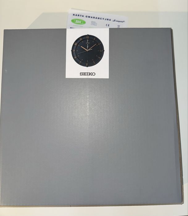 Zegar ścienny Seiko QXA805L - bateria w zestawie