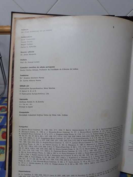 Enciclopédia sobre a fauna