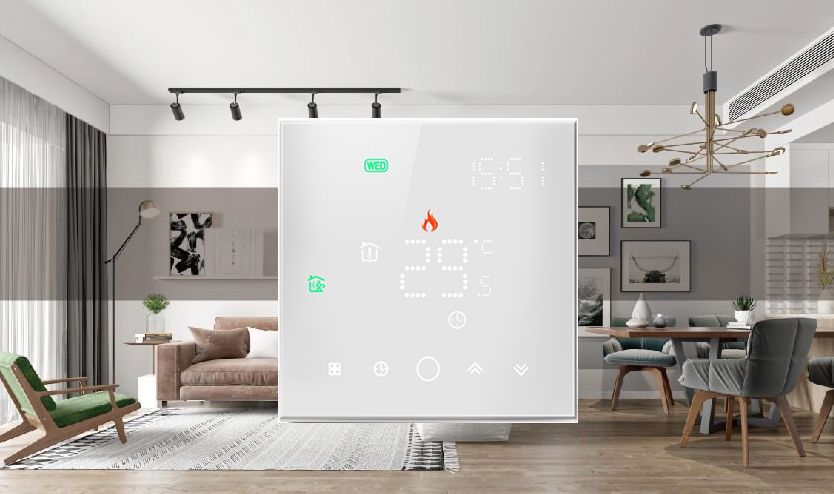 Termostato Inteligente WiFi QZero Smart IE – Controlo pelo Telemóvel