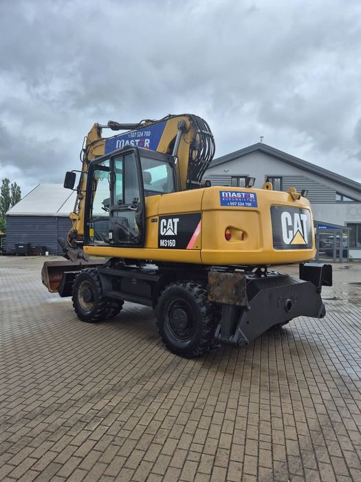 Caterpillar 316D  Caterpillar CAT 316D centralne smarowanie, dwie łyżki, serwis w CAT