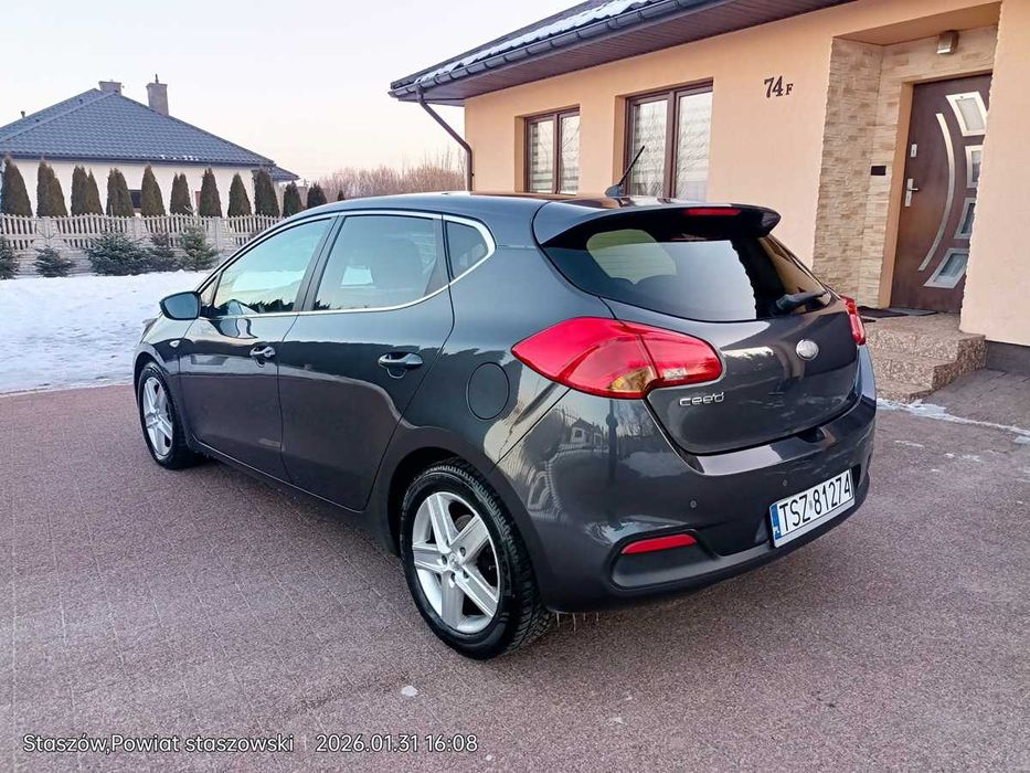 KIA CEED 1.6b,klima,wspoma,eletryka,sprowadzony,tempomat,stan bdb