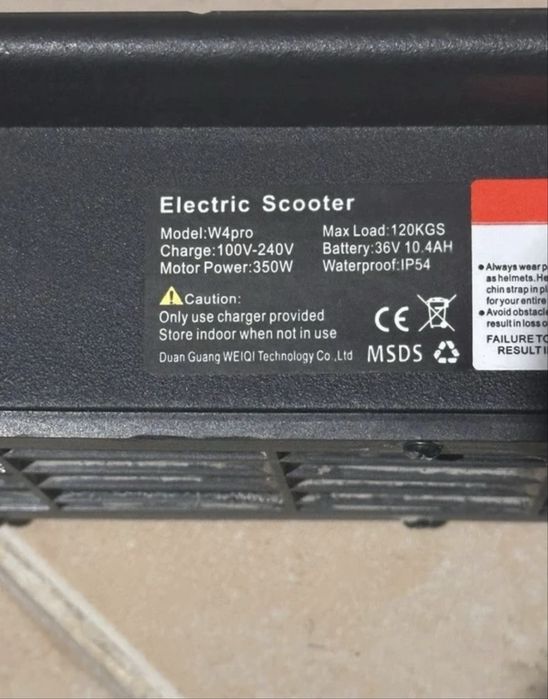 Trotinete eletrica w4pro