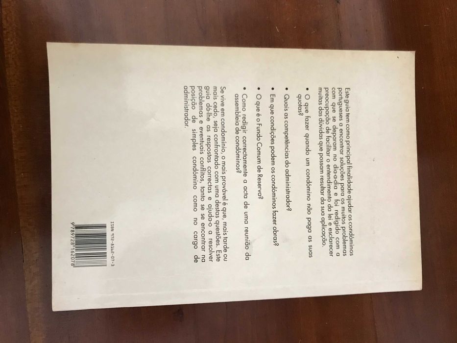 Livro "Guia do Condómino" - Edideco