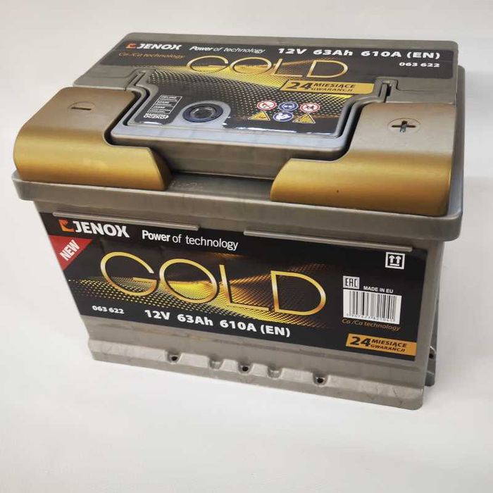 Akumulator Jenox New Gold 46ah 52ah 53ah 56ah 61ah 63ah 75ah 77ah 80ah