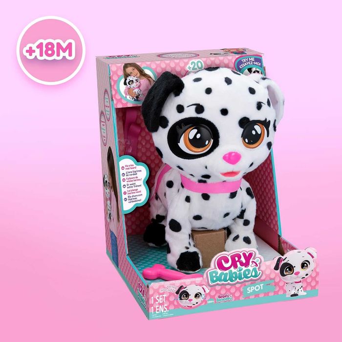 Интерактивная собачка плакса далматинц Cry Babies Spot Interactive Puppy