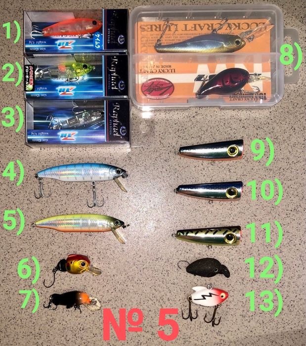 Воблери,блешні,шнури з Японії:Smith,Jackall,Lucky Craft,Zip Baits,ANRE