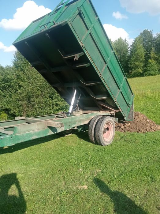 Przyczepa rolnicza 6t (pod koparki)