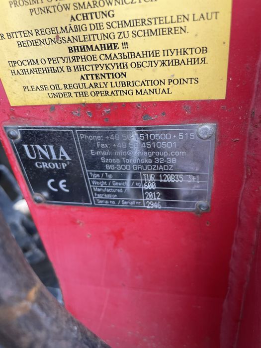 Pług Unia TUR 35 3+1