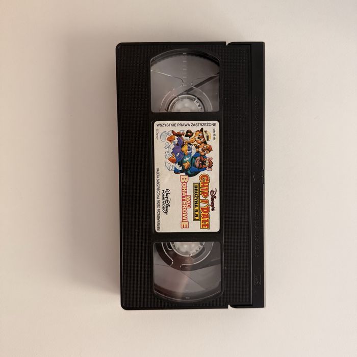 Chip i Dale Drużyna R.R. Mali Bohaterowie Film VHS