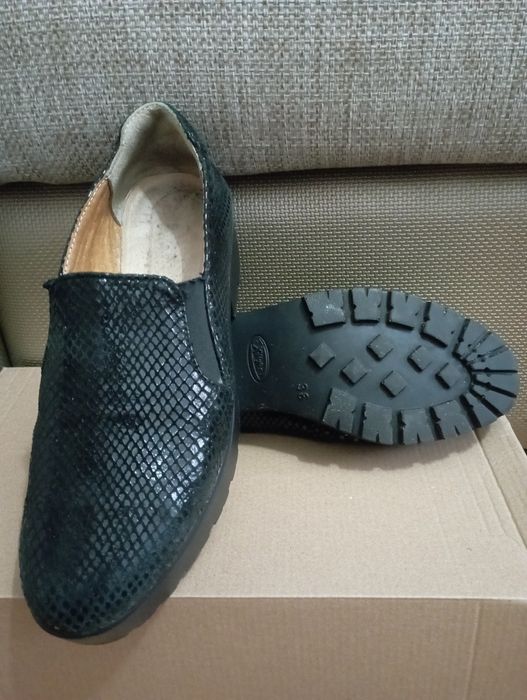 туфли кожаные.размер36